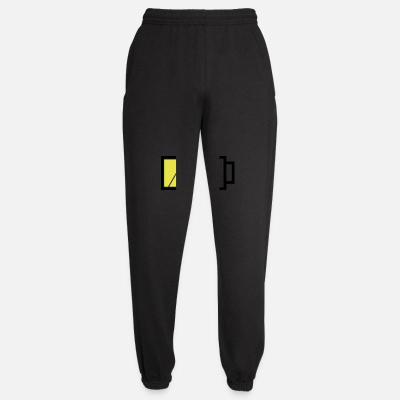 Battery half full - Unisex Joggers - black