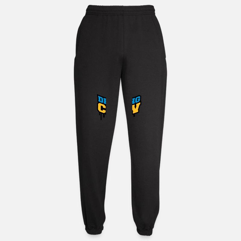 Drinking Crew Graffiti - Unisex Joggers - black
