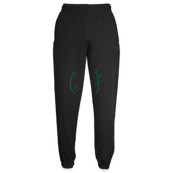 Roundy chook chicken hen - Unisex Joggers - black - Front - AI Model Female 172 light (172cm)
