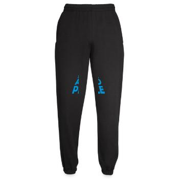 being old people age - Unisex Joggers - black - Front - AI Model Female 172 light (172cm)