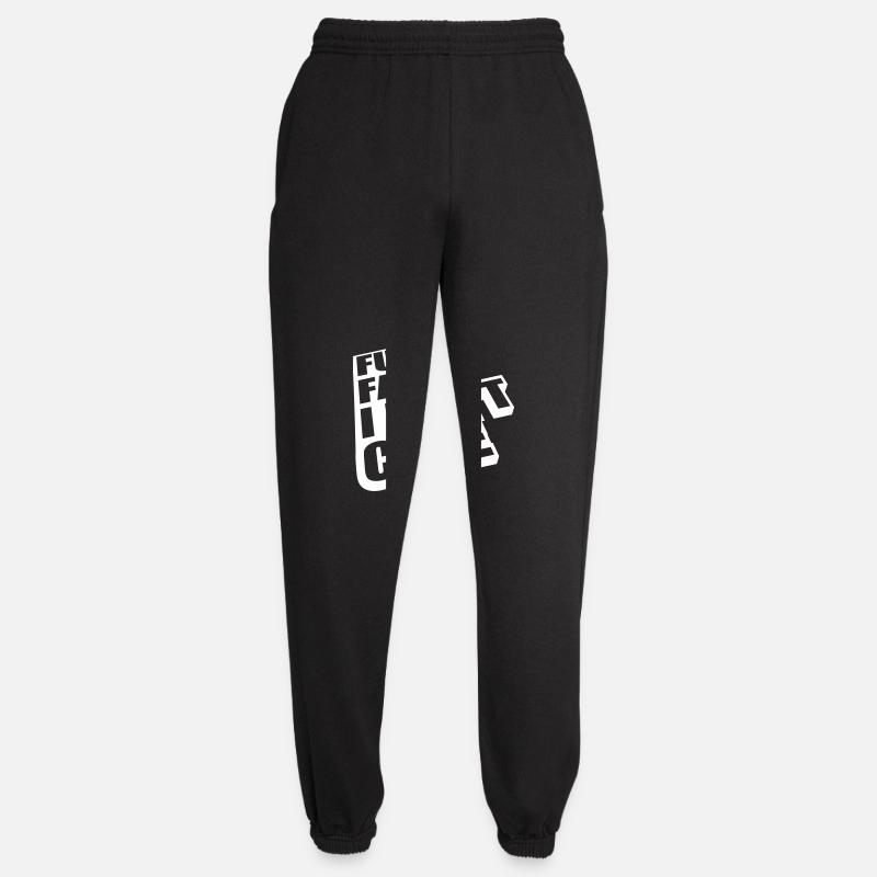 I don't care fact - Unisex Joggers - black