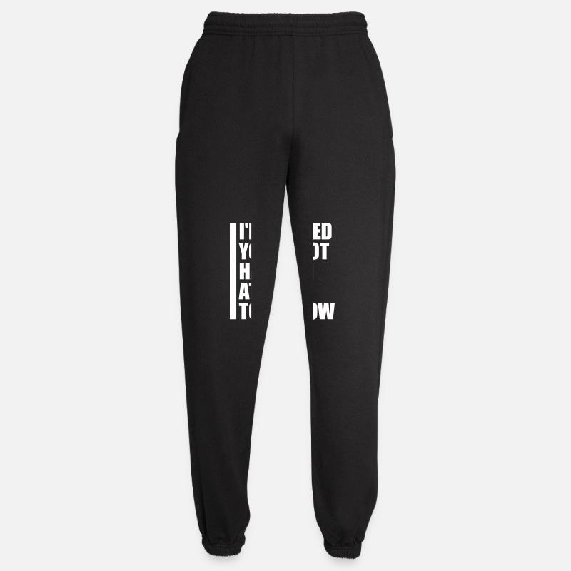 Amusez-vous au travail - Pantalon de jogging unisexe - noir