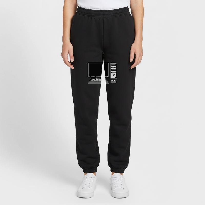 Computer Keyboard Mouse Screen Unisex Joggers