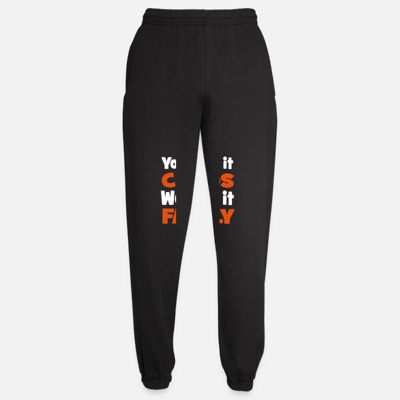 Familie - Unisex Jogginghose - Schwarz
