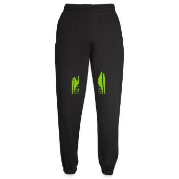 Horse Riding Lines Rider Sun Palm Trees Silhouette - Unisex Joggers - black - Front - AI Model Female 172 light (172cm)