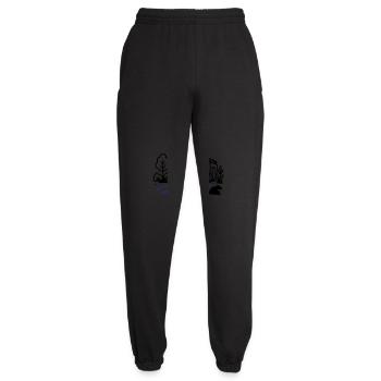 House Villa House Construction - Unisex Joggers - black - Front - AI Model Female 172 light (172cm)