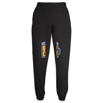 Verre de bière disant Brew Crew - Pantalon de jogging unisexe - noir - Devant - AI Model Female 172 light (172cm)