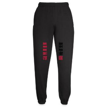 Mein Schwager ist gutaussehend - Unisex Jogginghose - Schwarz - Vorne - AI Model Female 172 light (172cm)