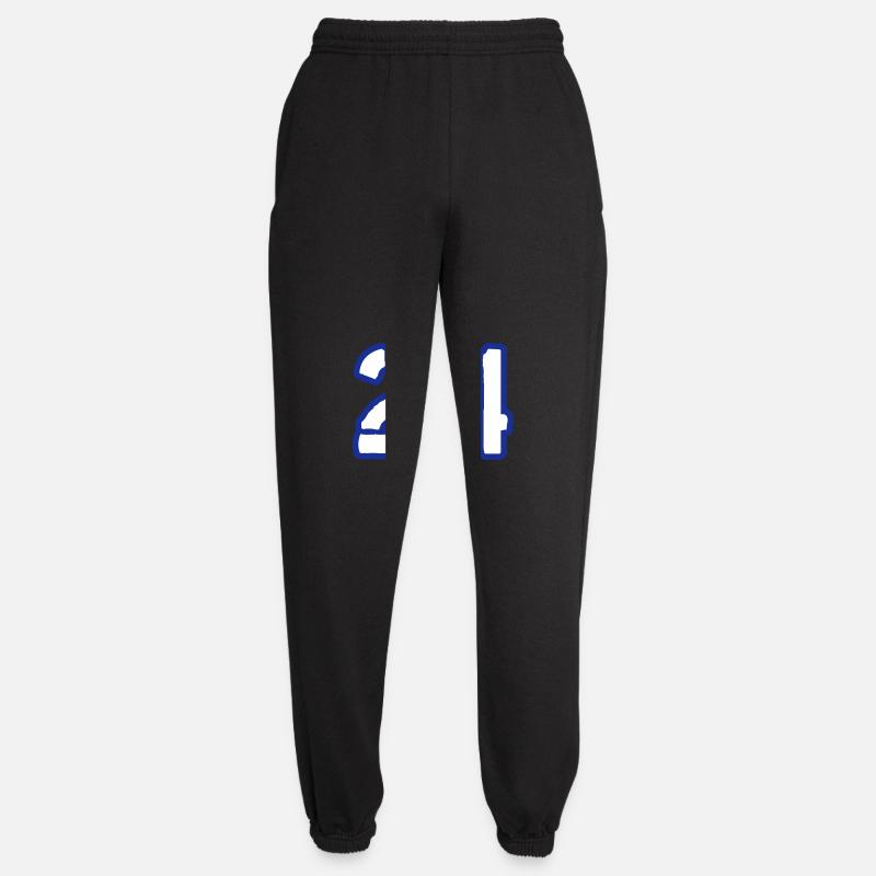 24 Symbole numérique - Pantalon de jogging unisexe - noir