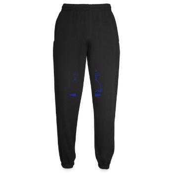 Bird Bottom Hole Funny Goofy Silly Confused Fun - Unisex Joggers - black - Front - AI Model Female 172 light (172cm)