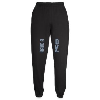 have a good day - Unisex Jogginghose - Schwarz - Vorne - AI Model Female 172 light (172cm)