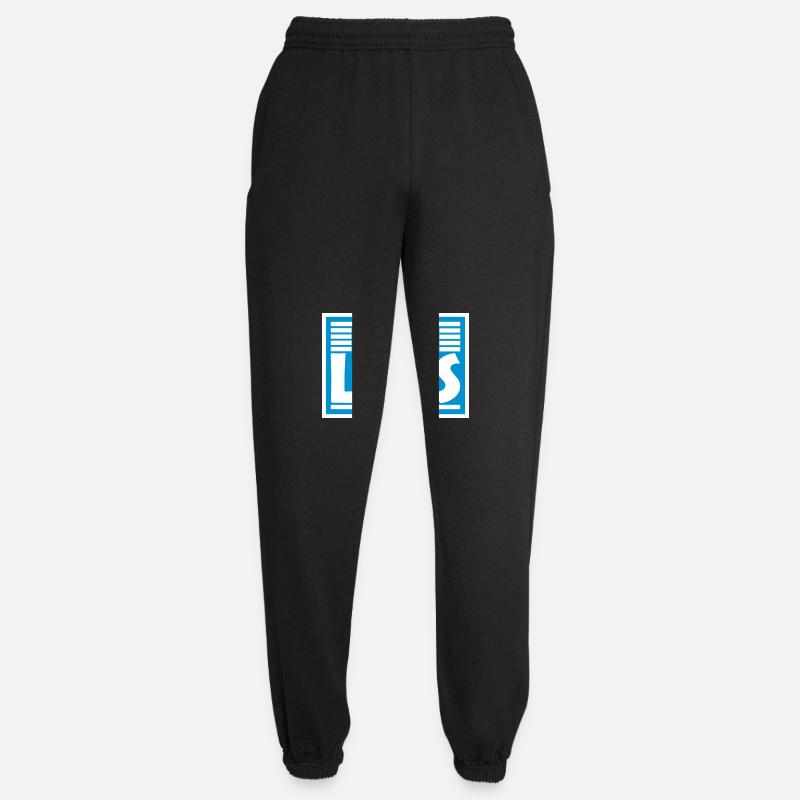 fearless Text Zitat Design - Unisex Jogginghose - Schwarz