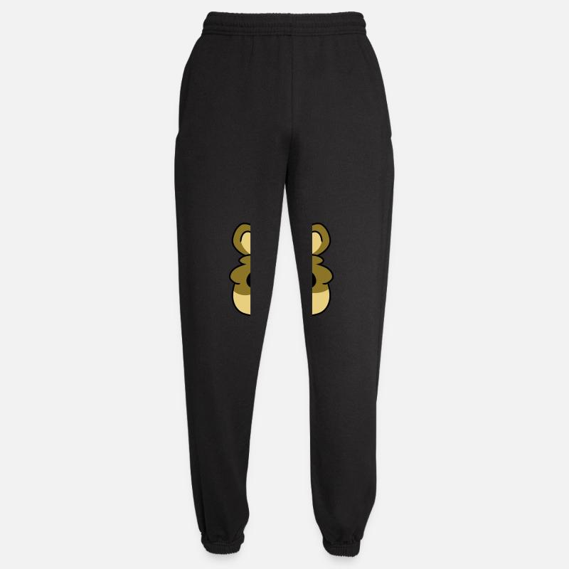 Tête petit cher hamster - Pantalon de jogging unisexe - noir