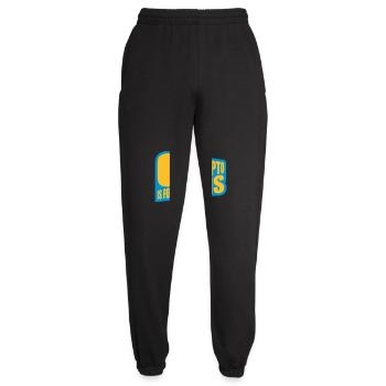 crypto is for virgins - Unisex Joggers - black - Front - AI Model Female 172 light (172cm)