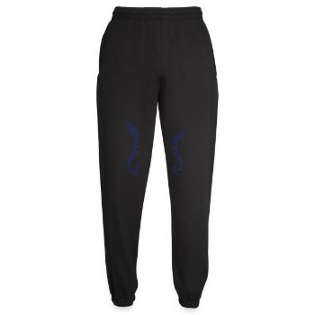 2 Bunnies Fat Friends Team Crew Overweight Fat - Unisex Joggers - black - Front - AI Model Female 172 light (172cm)