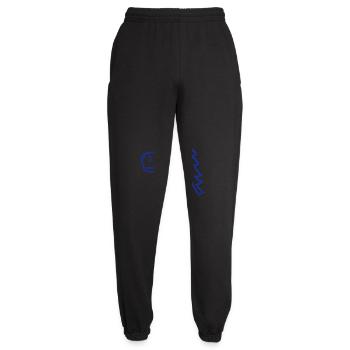 Pferd Süß Pony Fohlen Lange Haare Niedlich Comic - Unisex Jogginghose - Schwarz - Vorne - AI Model Female 172 light (172cm)