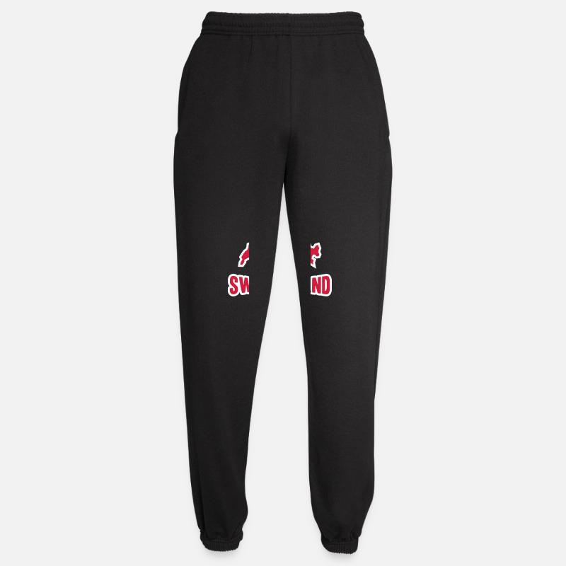 Switzerland Logo - Unisex Joggers - black