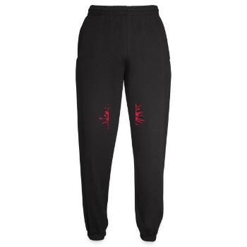 me sarcastic never Zitat - Unisex Jogginghose - Schwarz - Vorne - AI Model Female 172 light (172cm)
