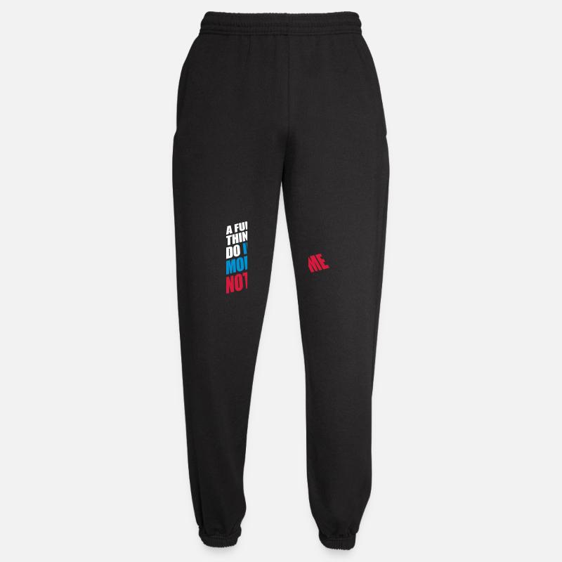 ne me parle pas - Pantalon de jogging unisexe - noir