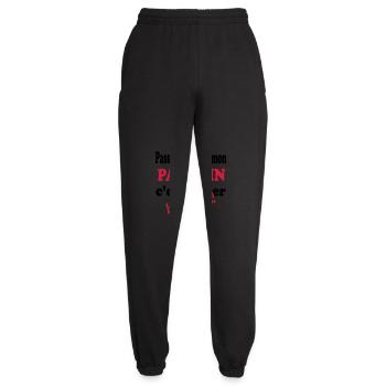 Mein Patenonkel ist Perfektion!! - Unisex Jogginghose - Schwarz - Vorne - AI Model Female 172 light (172cm)