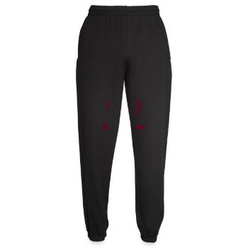 Drôle mignon DJ fête souris rat animal rongeur club - Pantalon de jogging unisexe - noir - Devant - AI Model Female 172 light (172cm)