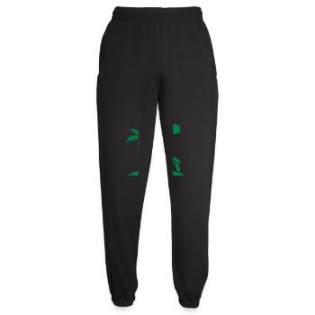 holiday chill - Unisex Jogginghose - Schwarz - Vorne - AI Model Female 172 light (172cm)