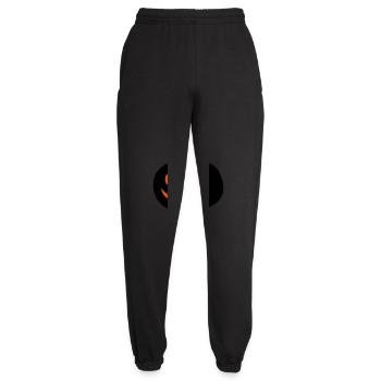 Citrouille effrayante Halloween - Pantalon de jogging unisexe - noir - Devant - AI Model Female 172 light (172cm)