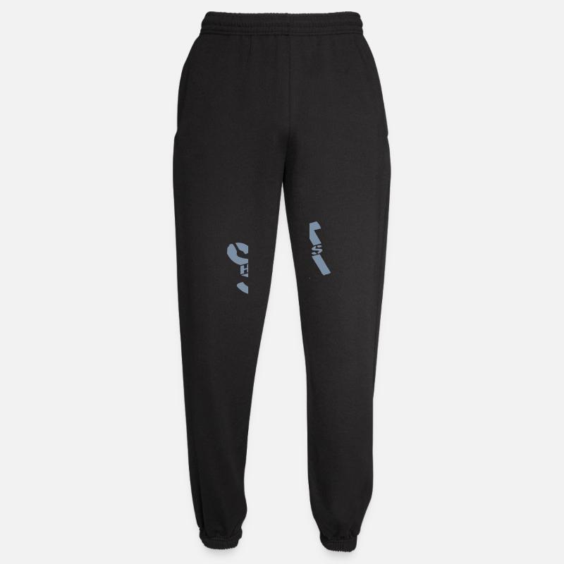 Devise Merde arrive blague - Pantalon de jogging unisexe - noir