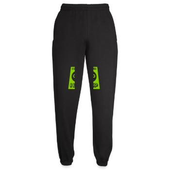 get older level up - Unisex Joggers - black - Front - AI Model Female 172 light (172cm)