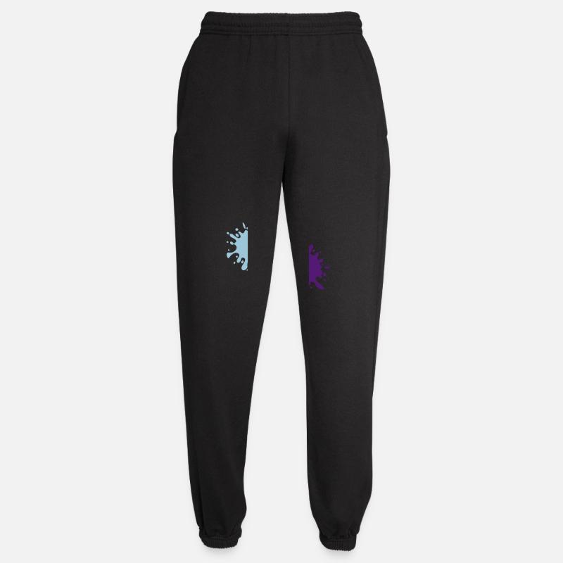 Éclaboussures de peinture - Pantalon de jogging unisexe - noir
