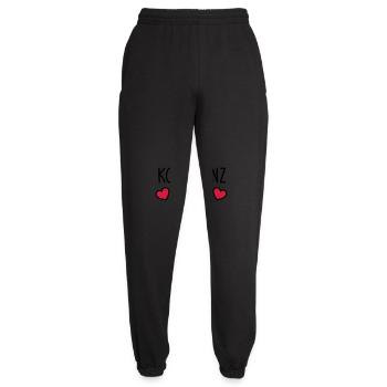Konstanz Liebe - Unisex Jogginghose - Schwarz - Vorne - AI Model Female 172 light (172cm)