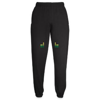music - Unisex Joggers - black - Front - AI Model Female 172 light (172cm)