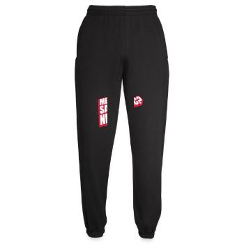 me sarcastic never Zitat - Unisex Jogginghose - Schwarz - Vorne - AI Model Female 172 light (172cm)