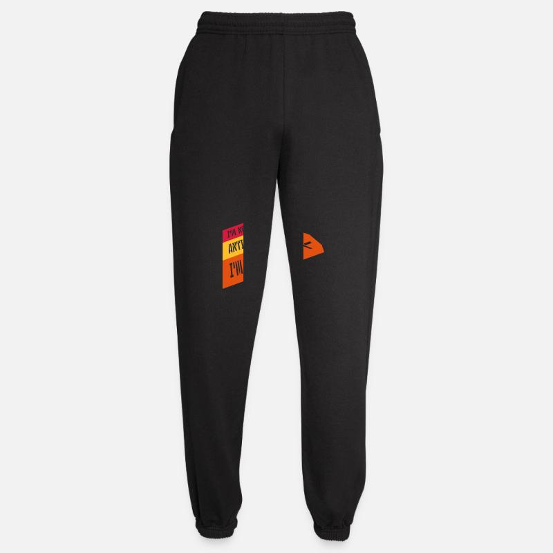 not antisocial anti stupid - Unisex Joggers - black