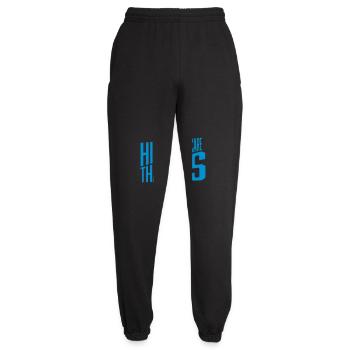 Hi I dont care - Unisex Jogginghose - Schwarz - Vorne - AI Model Female 172 light (172cm)