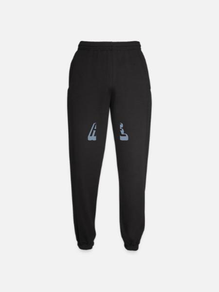 Music House Lettering Logo - Unisex Joggers - black