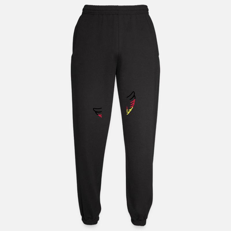 fußball deutschland - Unisex Jogginghose - Schwarz