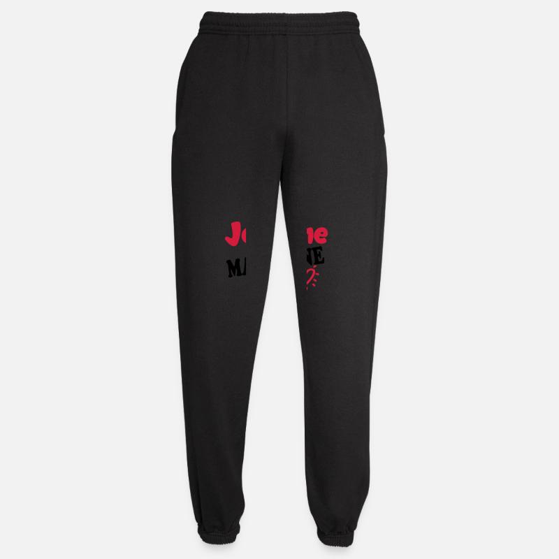 Ich liebe dich, MUTTER - Unisex Jogginghose - Schwarz