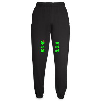 Garten - Unisex Jogginghose - Schwarz - Vorne - AI Model Female 172 light (172cm)