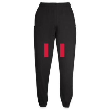 Drapeau Maroc / Moroccan flag - Pantalon de jogging unisexe - noir - Devant - AI Model Female 172 light (172cm)