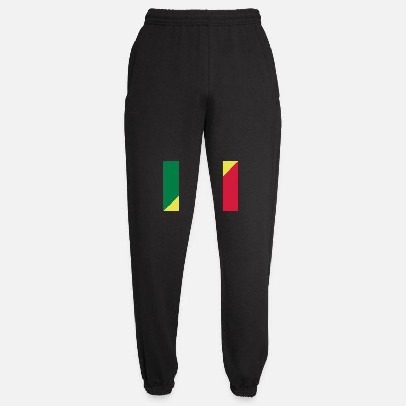 Drapeau Congo / Congo flag - Pantalon de jogging unisexe - noir