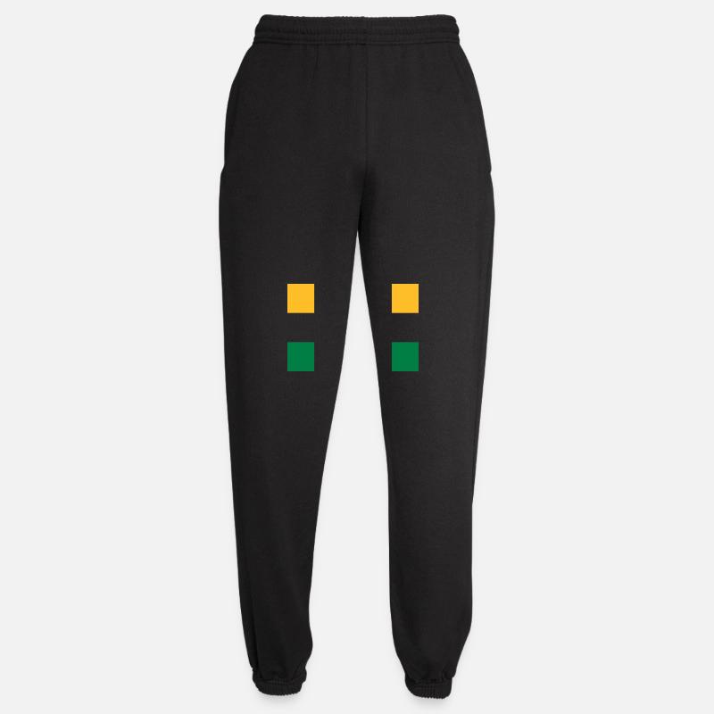 Drapeau Inde / Indian flag - Pantalon de jogging unisexe - noir