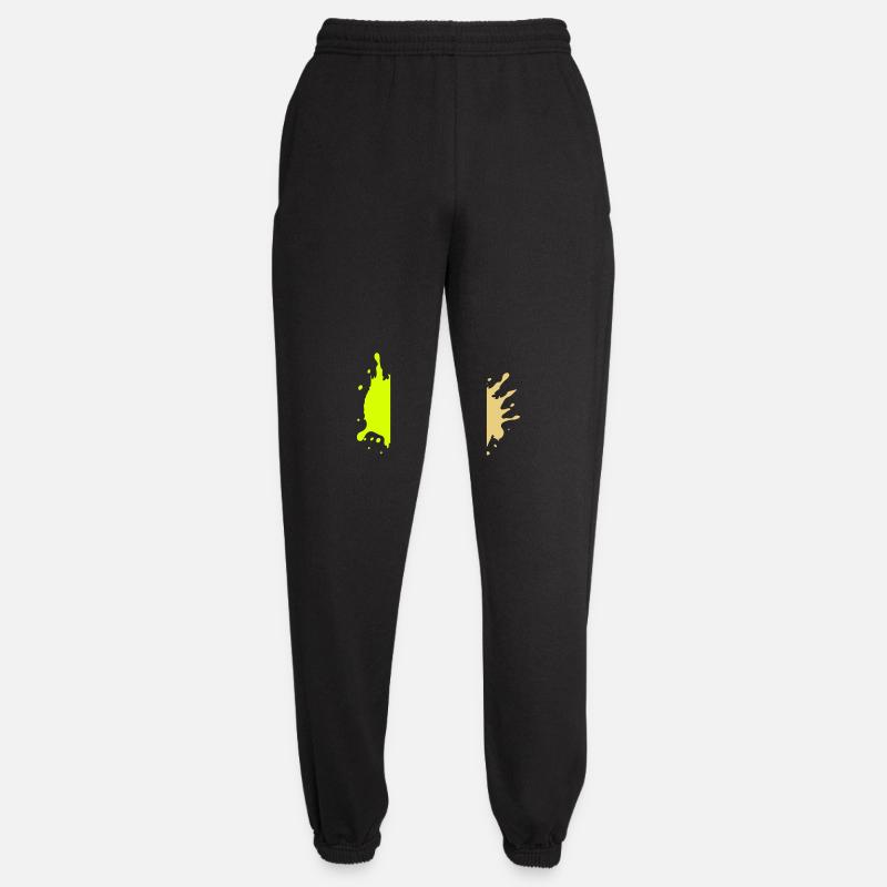 Kleckse Farbkleckse - Unisex Jogginghose - Schwarz