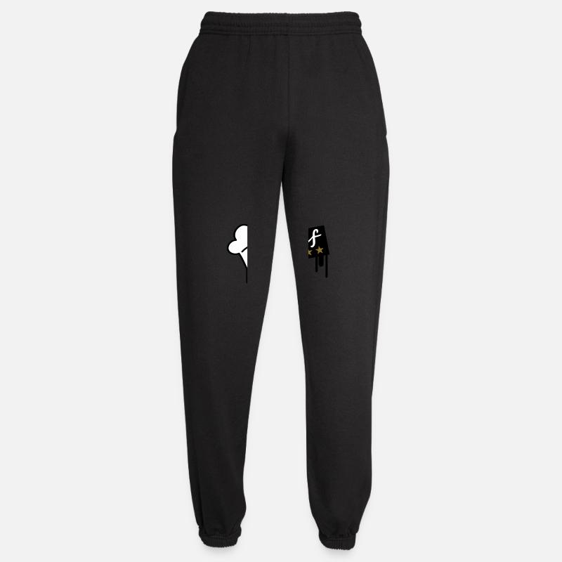 5_stars_chef_grafitti_rectangle - Unisex Joggers - black