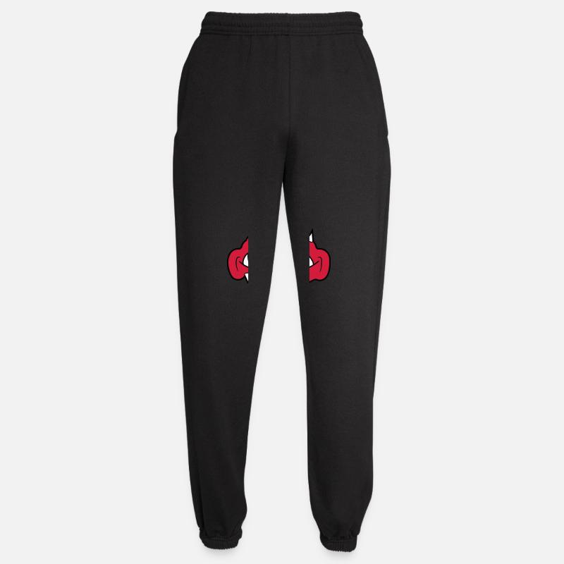 troll visage effrayant - Pantalon de jogging unisexe - noir