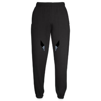 Thumbs touch welcome friends - Unisex Joggers - black - Front - AI Model Female 172 light (172cm)