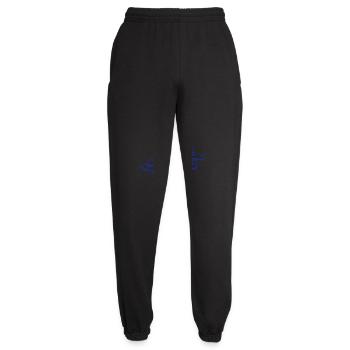 2 Water Turtles Surfer Surfing Surfboard Cute - Unisex Joggers - black - Front - AI Model Female 172 light (172cm)