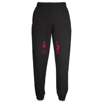 Breaking news don t - Unisex Jogginghose - Schwarz - Vorne - AI Model Female 172 light (172cm)
