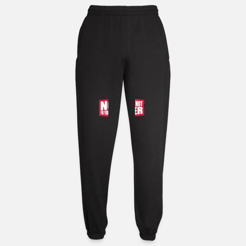 not fix your computer - Unisex Joggers - black