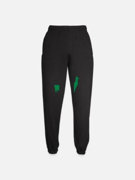 Llama Silhouette - Unisex Joggers - black